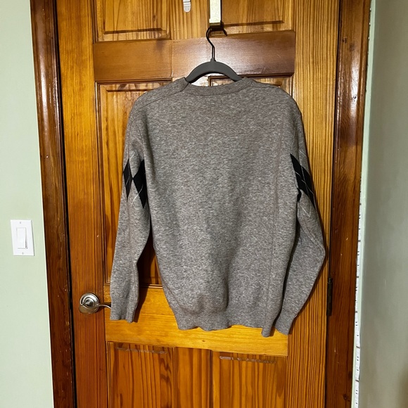 HOMME Diamond Pattern Sweater - Picture 2 of 2